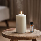 TruGlow AIR® Portable Candle Diffuser & Dark Amber & Sandalwood TruGlow AIR® Diffuser Oil Bundle