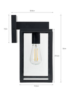 Belgrave Carriage Light Carbon