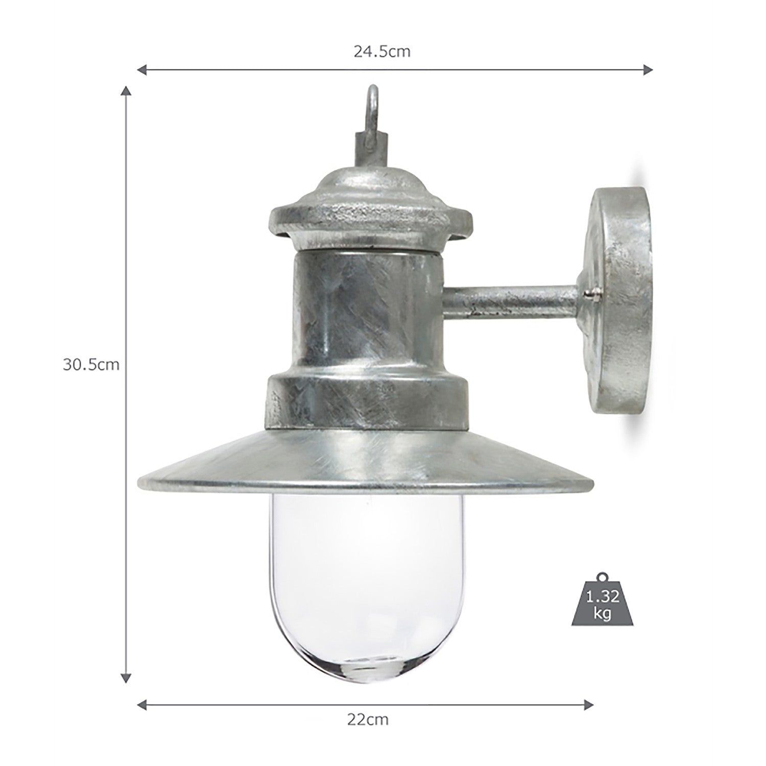 Garden Trading St Ives Ship Outdoor Wall Light