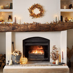 1.5m Pre Lit Berry Autumn Garland