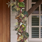 1.5m Pre Lit Autumn & Christmas Garland