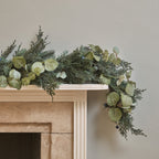 2m Pre Lit Oversized Berry and Pinecone Christmas Garland