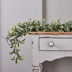 2m Pre Lit Mistletoe and Eucalyptus Garland