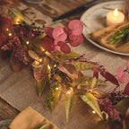 1.5m Pre Lit Autumn Winter Full Garland