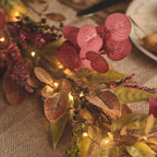 1.5m Pre Lit Autumn Winter Full Garland