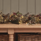 2m Pre Lit Autumn Winter Garland