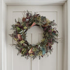 Pre Lit Autumn Winter Wreath & Bough