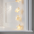 Leo Paper Star Battery Fairy Lights