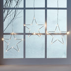 Osby Star Trio Christmas Window Light