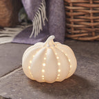 Ceramic Pumpkin Light