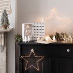 34cm Rose Gold Osby Star Window Light