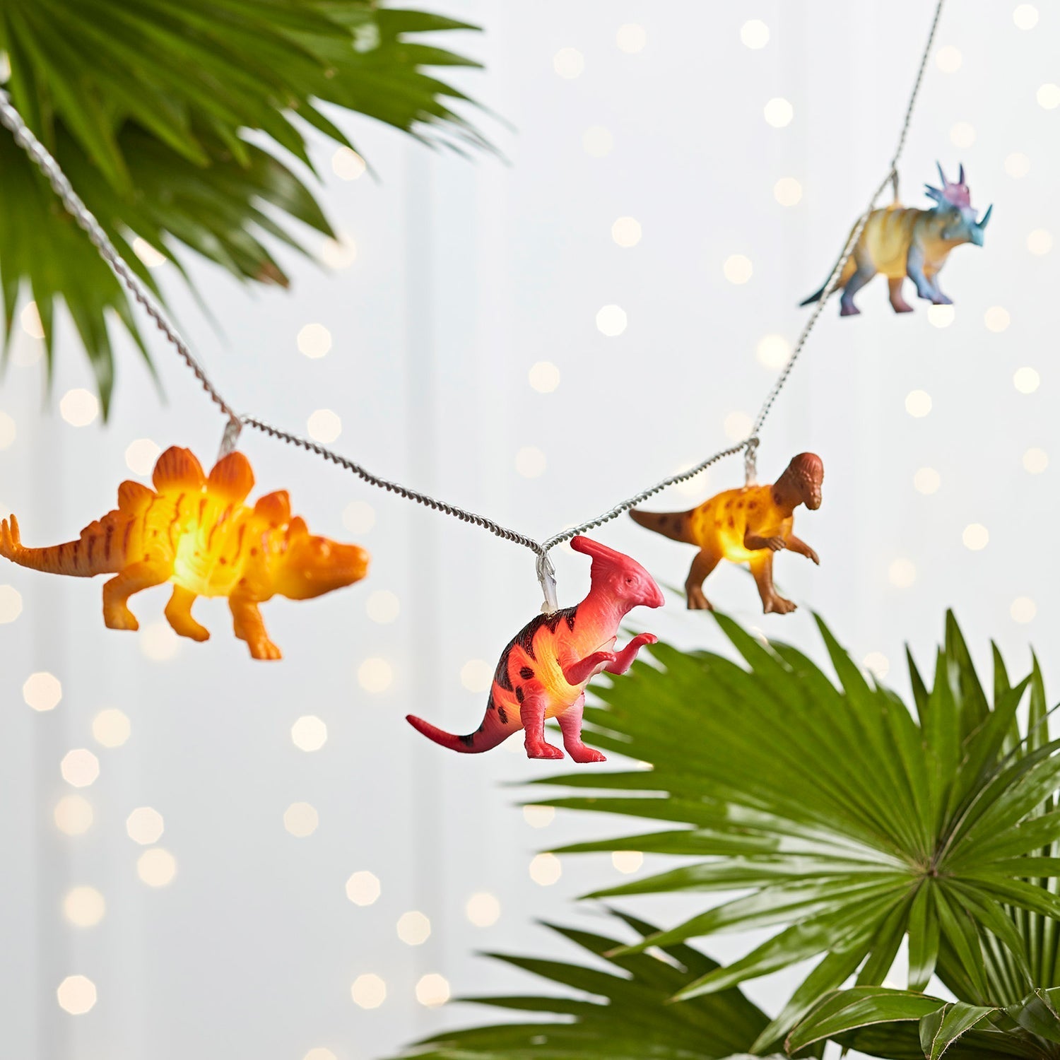 12 Dinosaur Fairy Lights