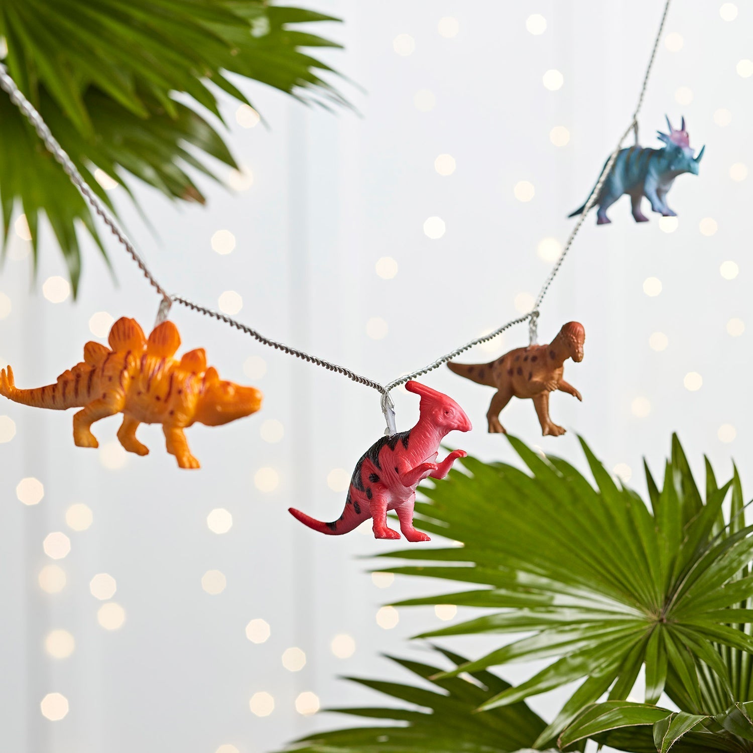12 Dinosaur Fairy Lights