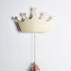 Gold Crown Wall Light
