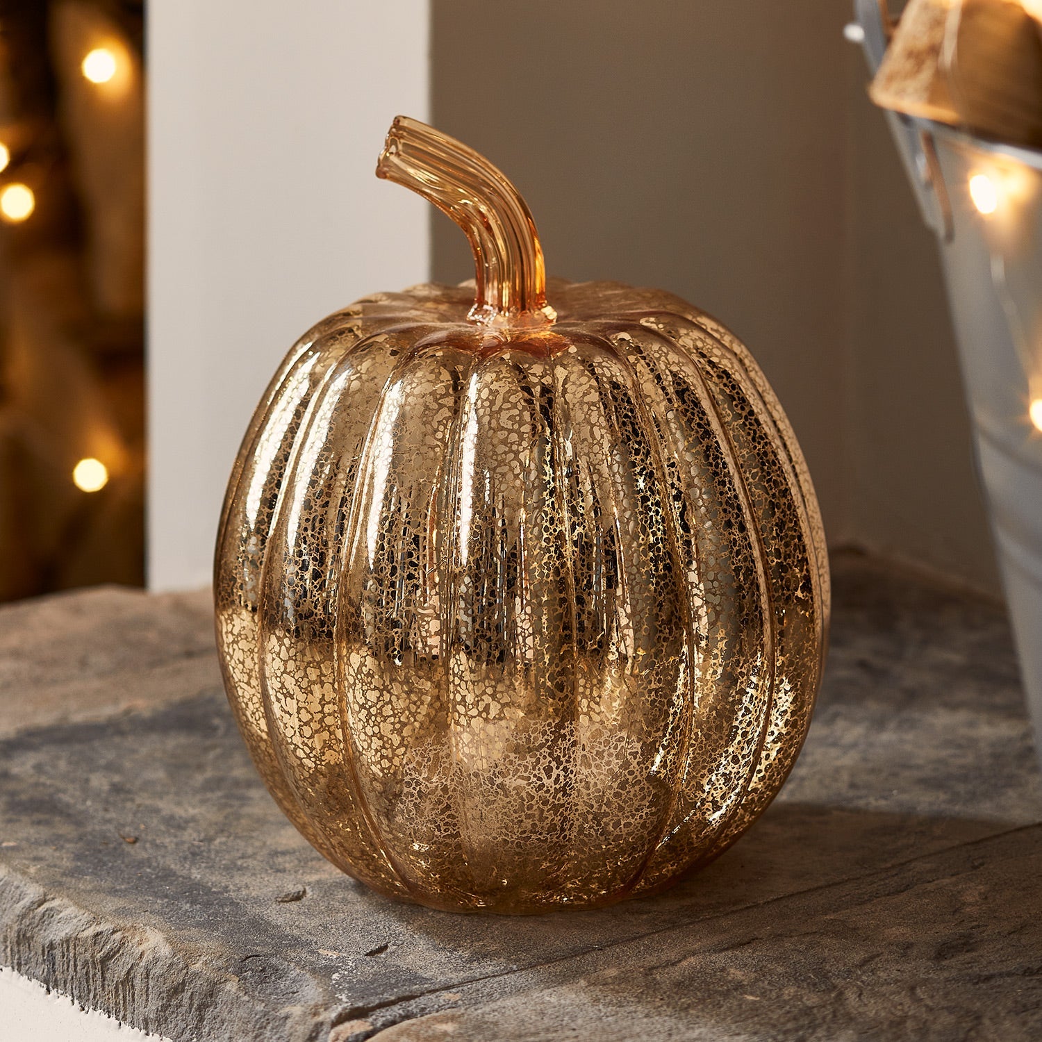 Autumn Candle & Light Up Pumpkin Bundle