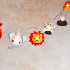 16 Felt Safari Children's Fairy Lights