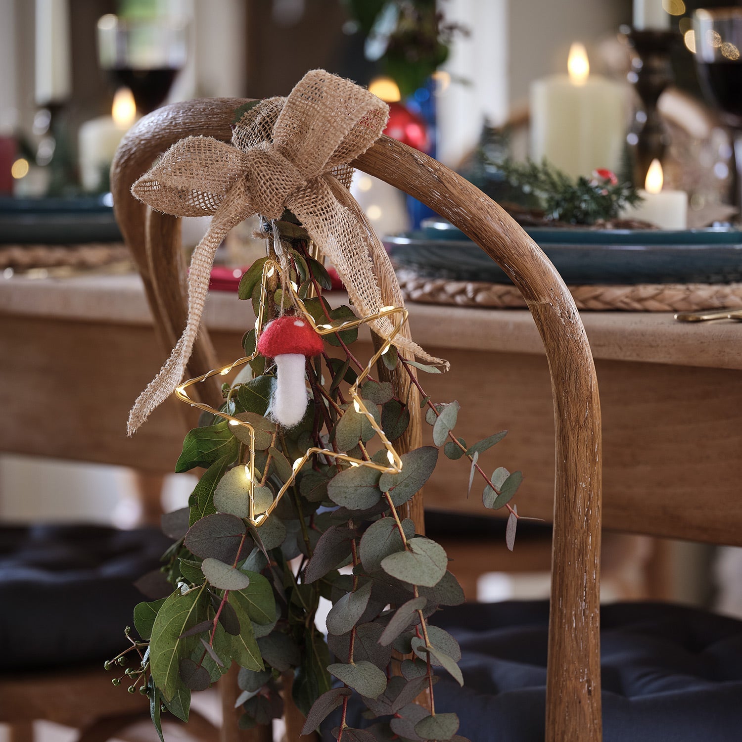 15cm Gold Osby Star Light Duo