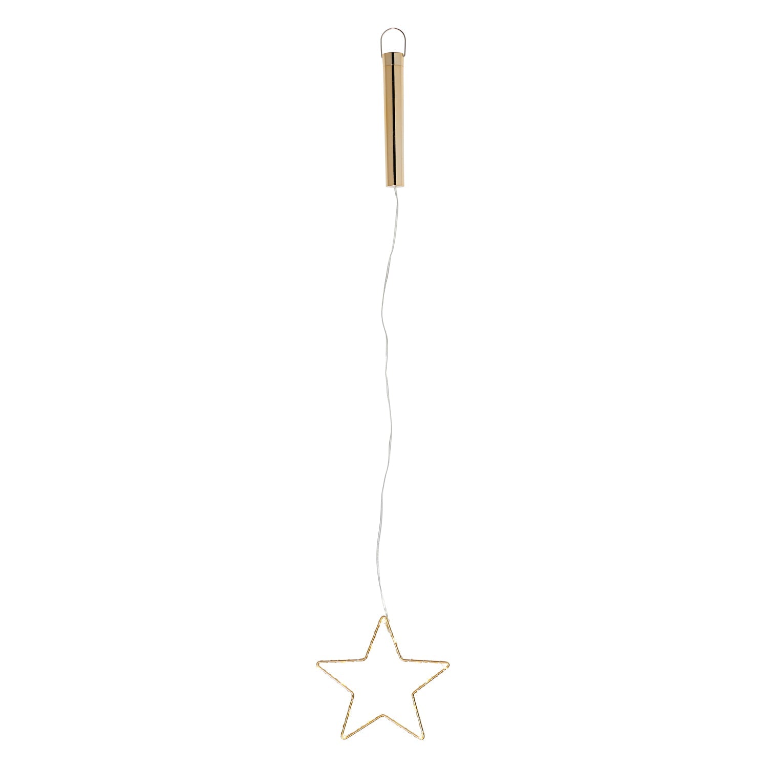 15cm Gold Osby Star Light Duo