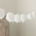 10 Fluffy Ball Battery Fairy Lights
