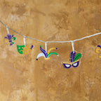 12 Mardi Gras Fairy Lights