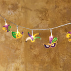 12 Mardi Gras Fairy Lights