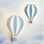 Hot Air Balloon Children's Wall Light Duo