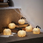 Halloween Black Pumpkin & TruGlow® Candle Bundle