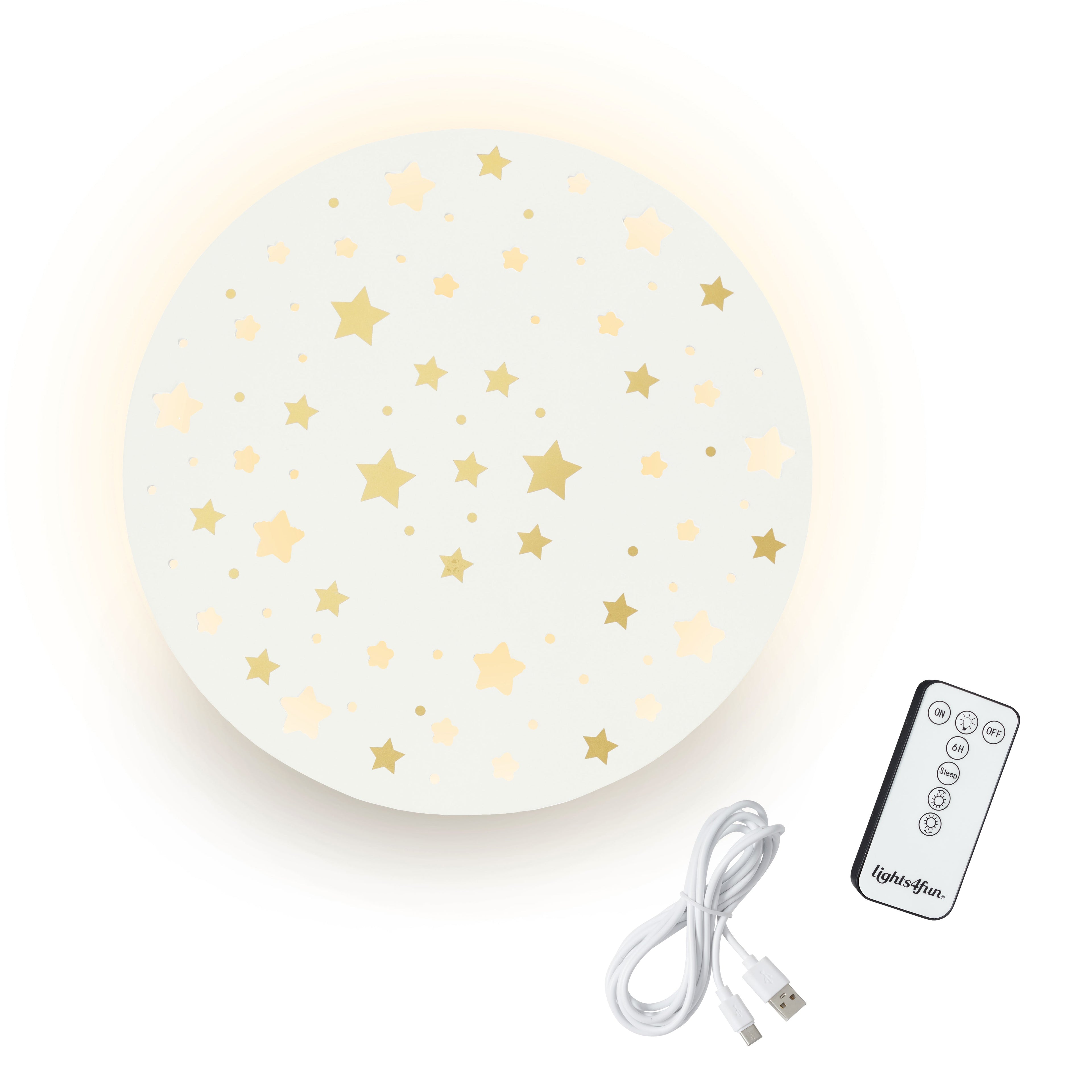 Rechargeable Starry Night Sky Children’s Wall Light