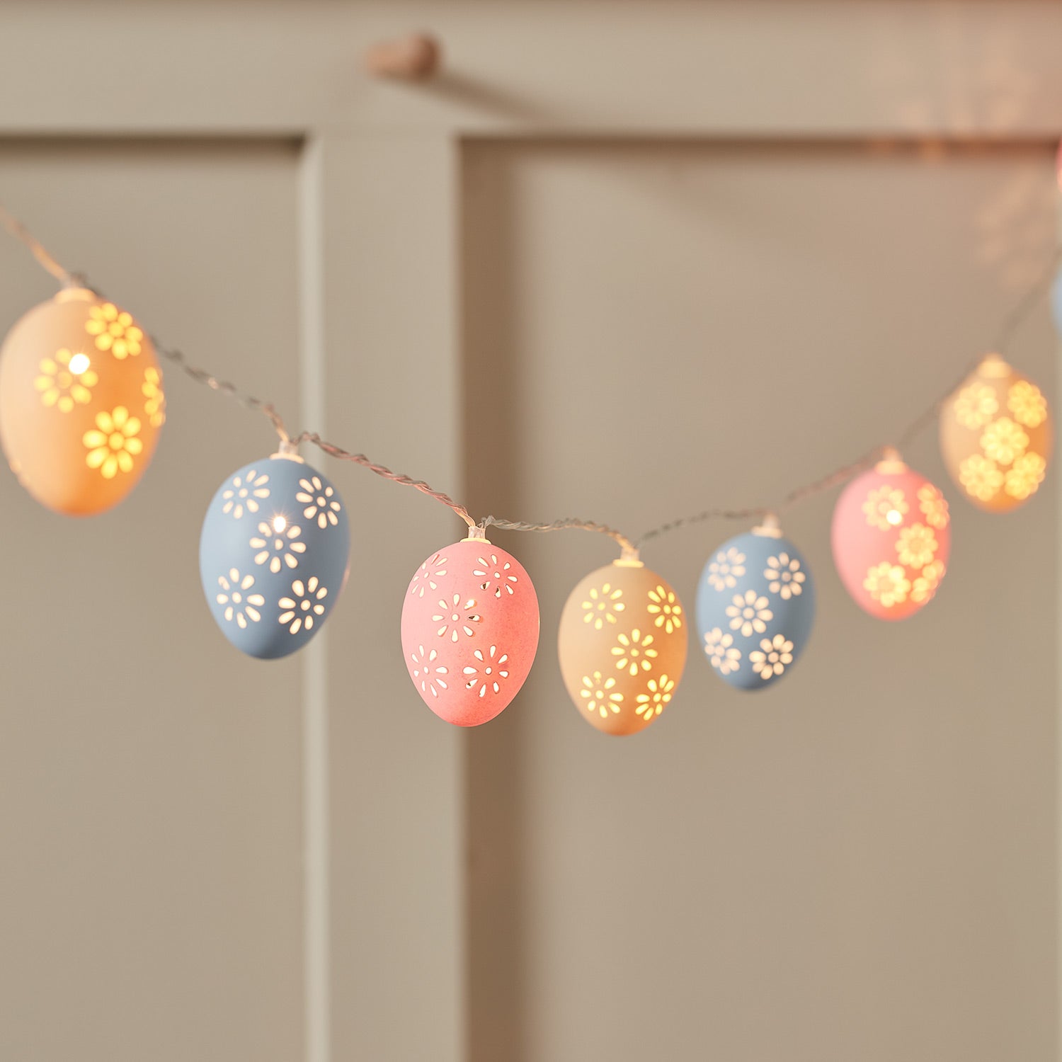 10 LED Easter Egg Lights