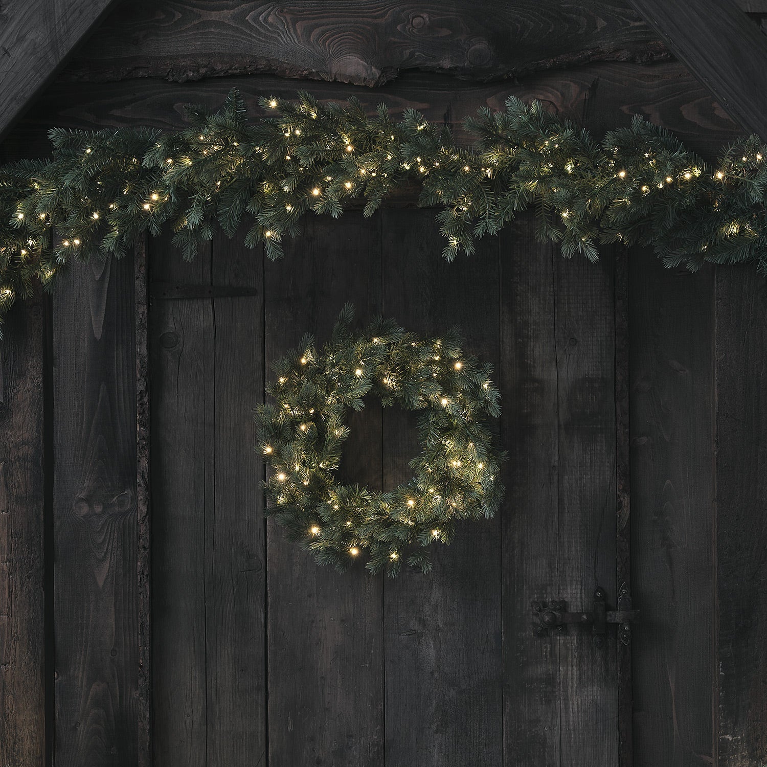 1.5m Dual Colour Micro LED Christmas Garland