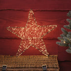 40cm Micro LED Copper Wire Star