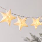 1.8m Paper Star LED Christmas String Lights