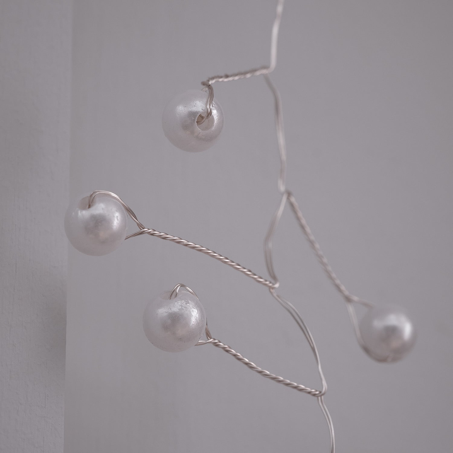 Pearl Micro LED Battery Cluster Lights