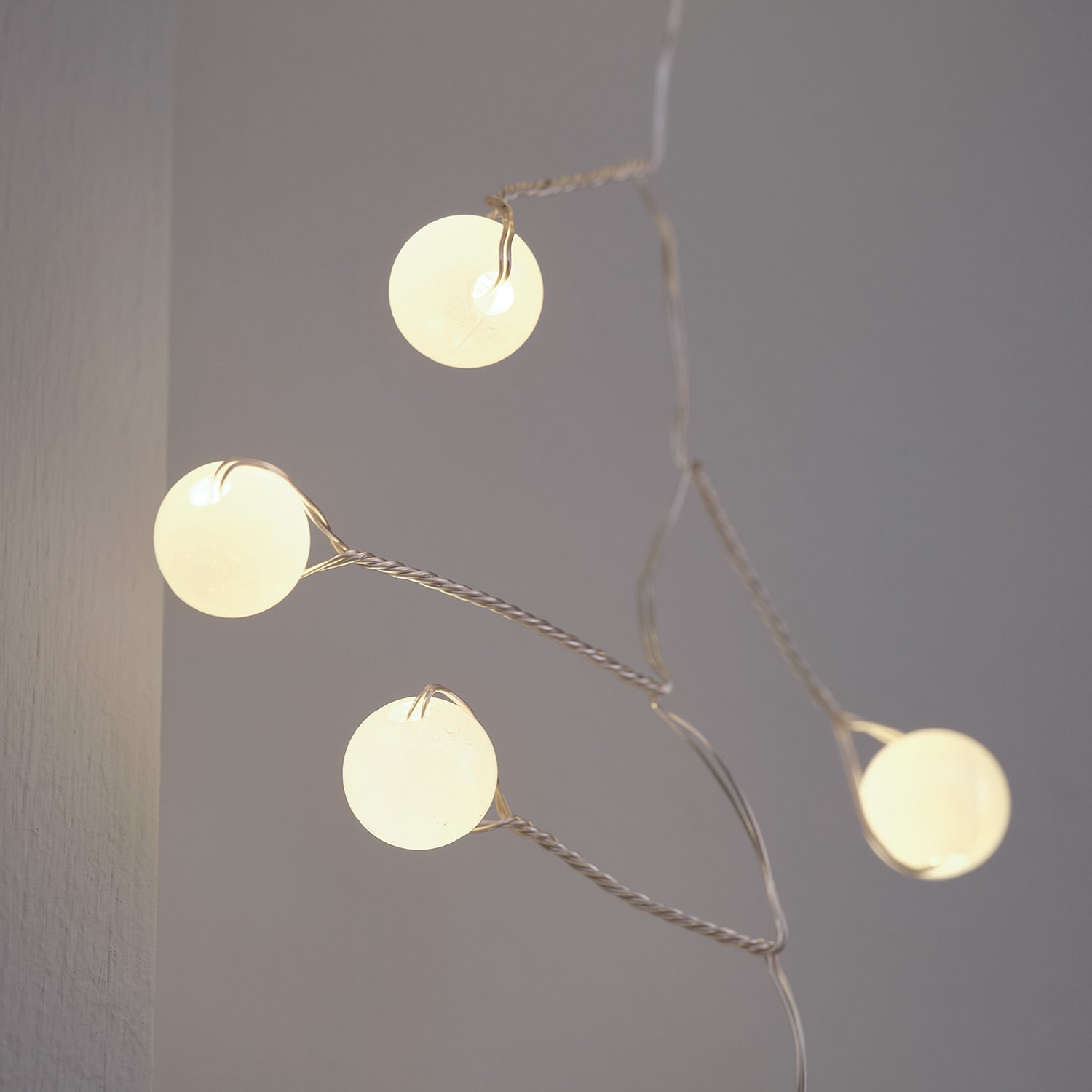 Pearl Micro LED Battery Cluster Lights