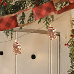 10 Gingerbread LED String Lights