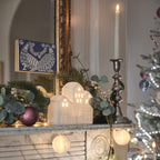 Ceramic House LED Christmas Decoration