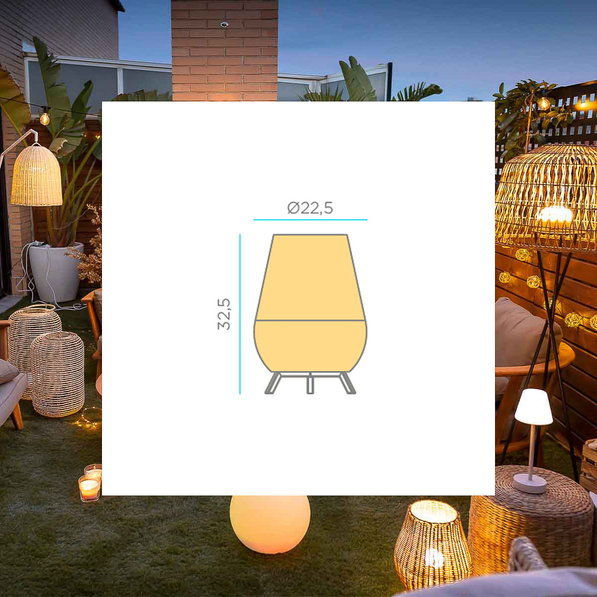 Saona 30 Decorative Lamp