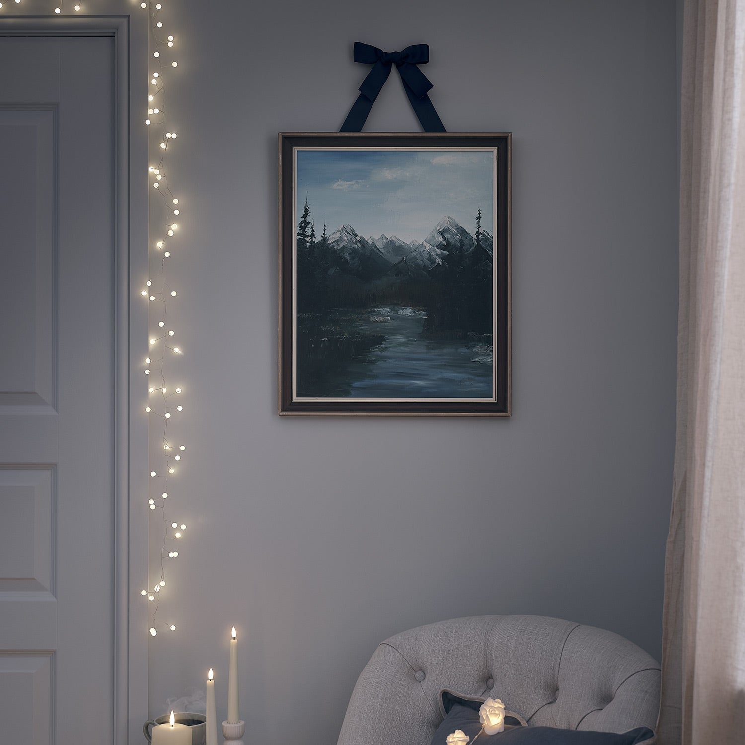 Pearl Micro LED Battery Cluster Lights