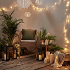 3 Cloud White Miami Solar Lanterns