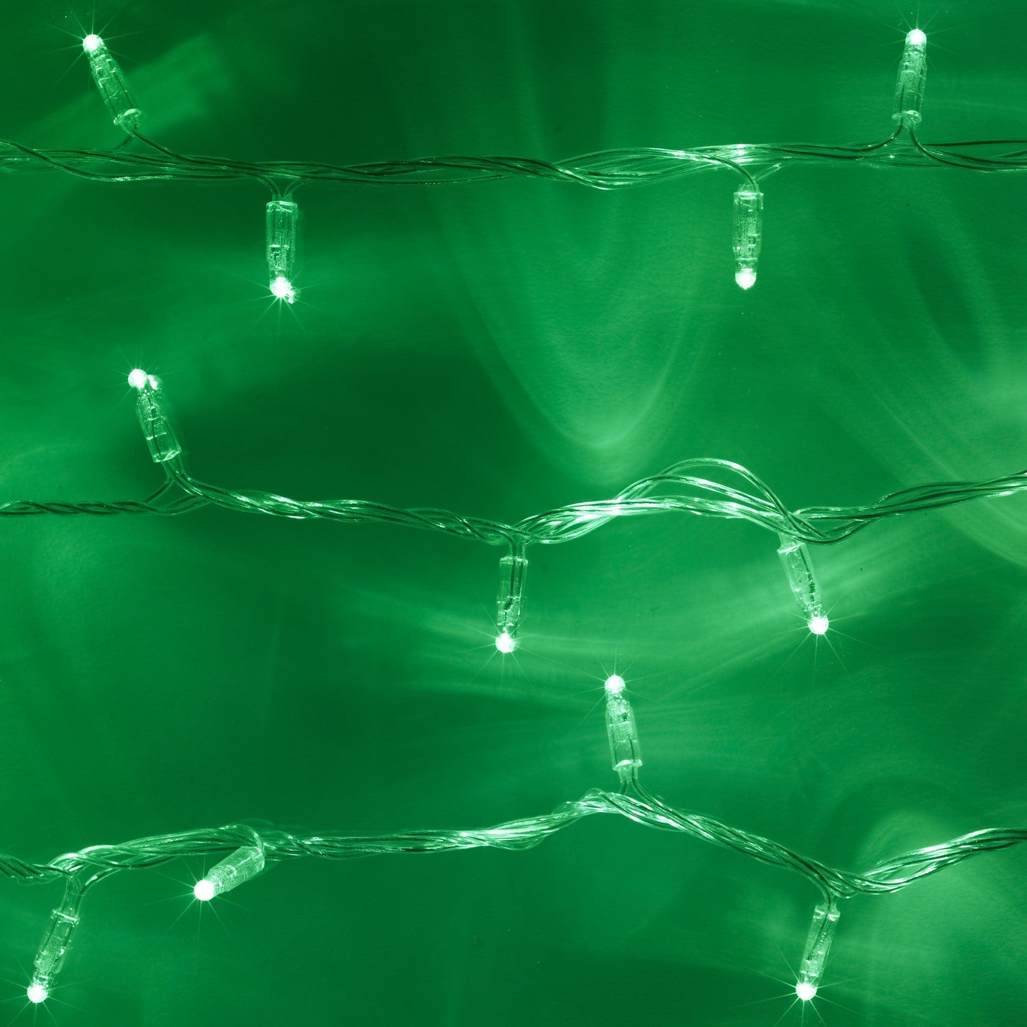 Core Connect 10m 100 Green Connectable Fairy Lights Clear Cable