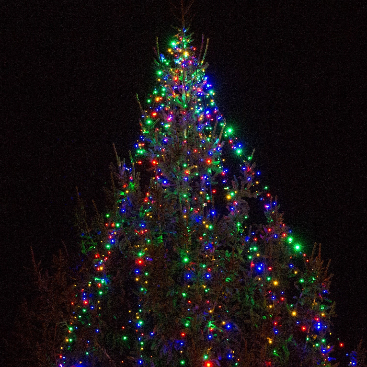 Core Connect 10m 100 Multi Coloured Connectable Fairy Lights Green Cable