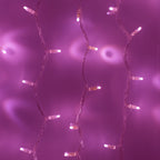 Core Connect 60m 600 Pink Connectable Fairy Lights Clear Cable