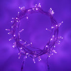 Core Connect 10m 100 Purple Connectable Fairy Lights Clear Cable