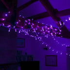 Core Connect 10m 100 Purple Connectable Fairy Lights Clear Cable