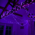 Core Connect 10m 100 Purple Connectable Fairy Lights Clear Cable