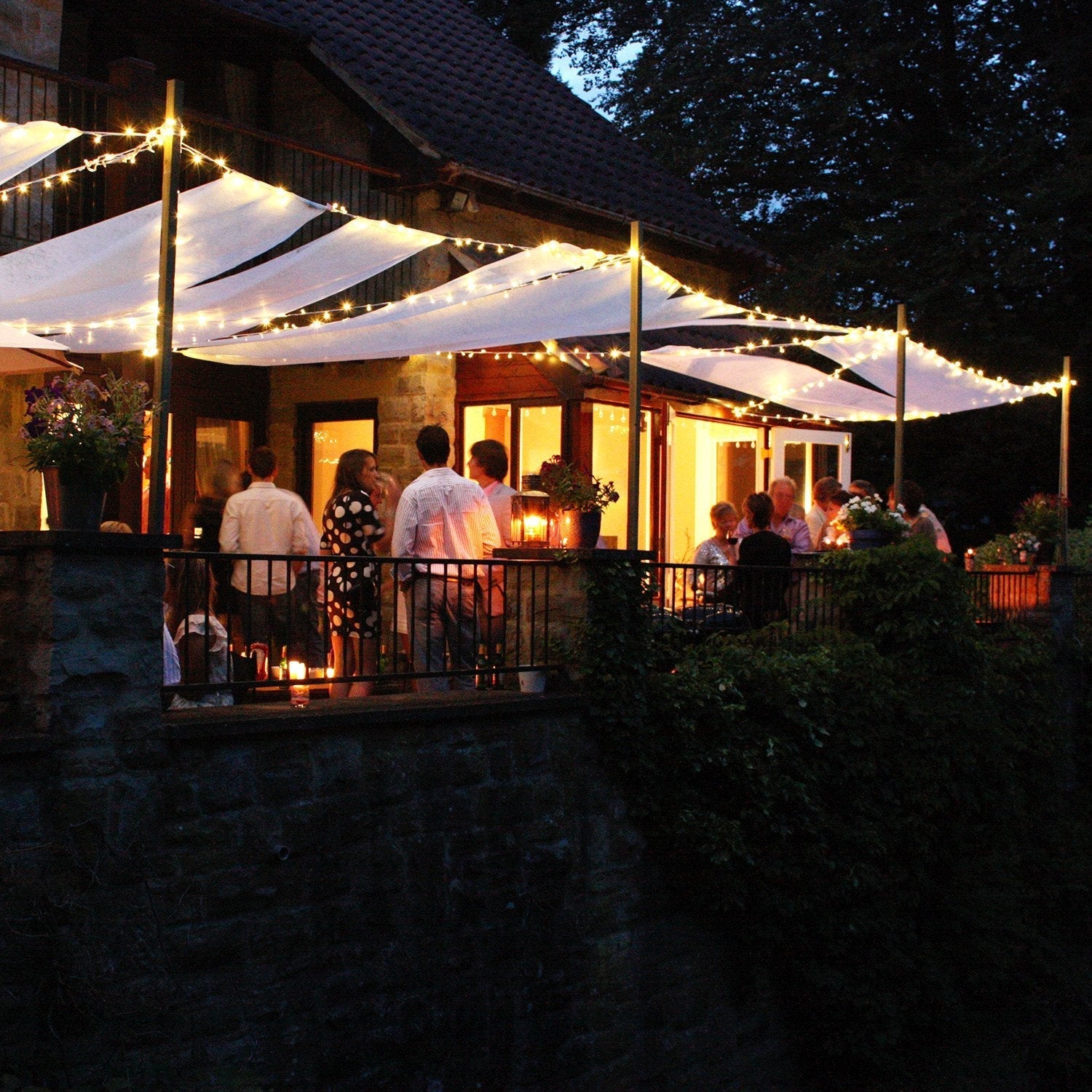 Core Connect 70m 700 Warm White Connectable Fairy Lights Clear Cable