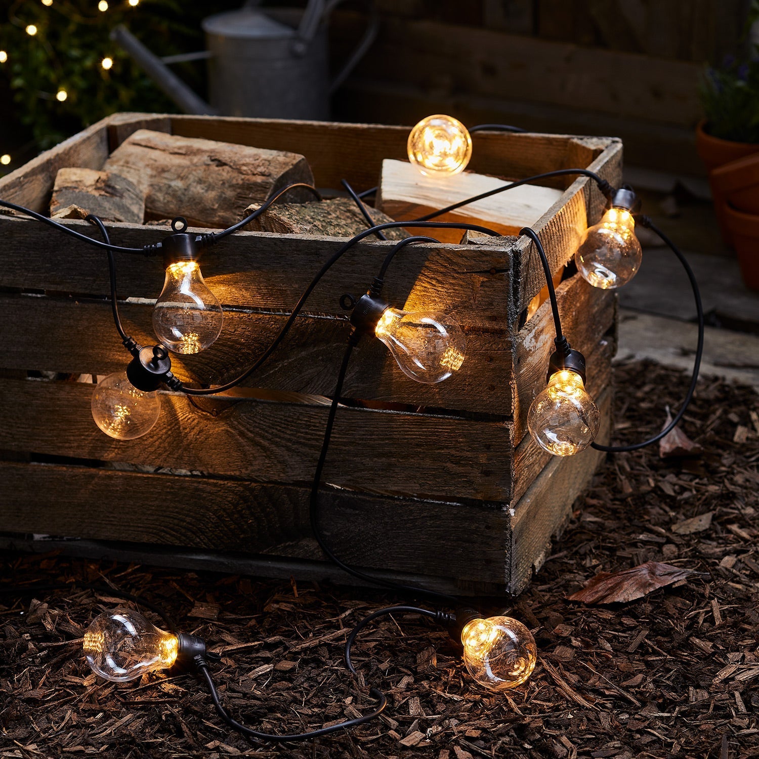 Core Connect 65m 130 Warm White Connectable Festoon Lights