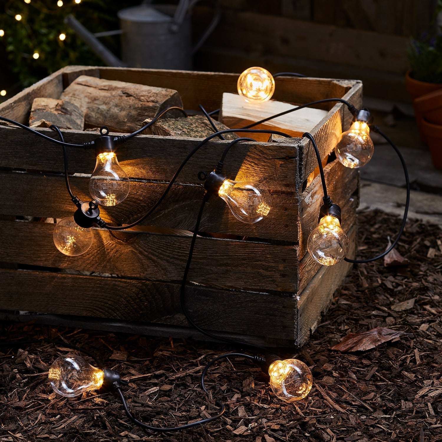 Core Connect 70m 140 Warm White Connectable Festoon Lights