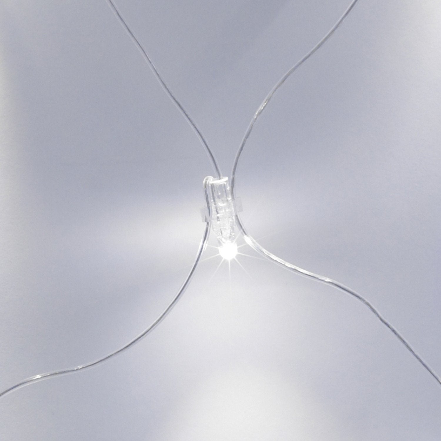 Core Connect 8m x 2m 560 White Connectable Net Lights Clear Cable