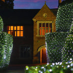 Core Connect 12m x 2m 840 White Connectable Net Lights Green Cable